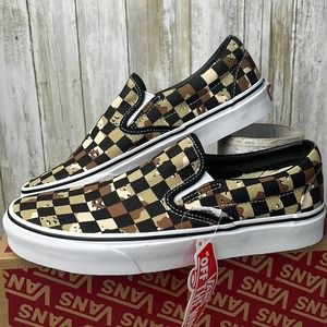 Vans classic slip on checkboard sneaker